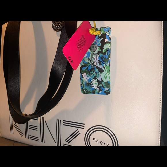 KENZO- Leather handbag Kenzo x H&M - Picture 3 of 6
